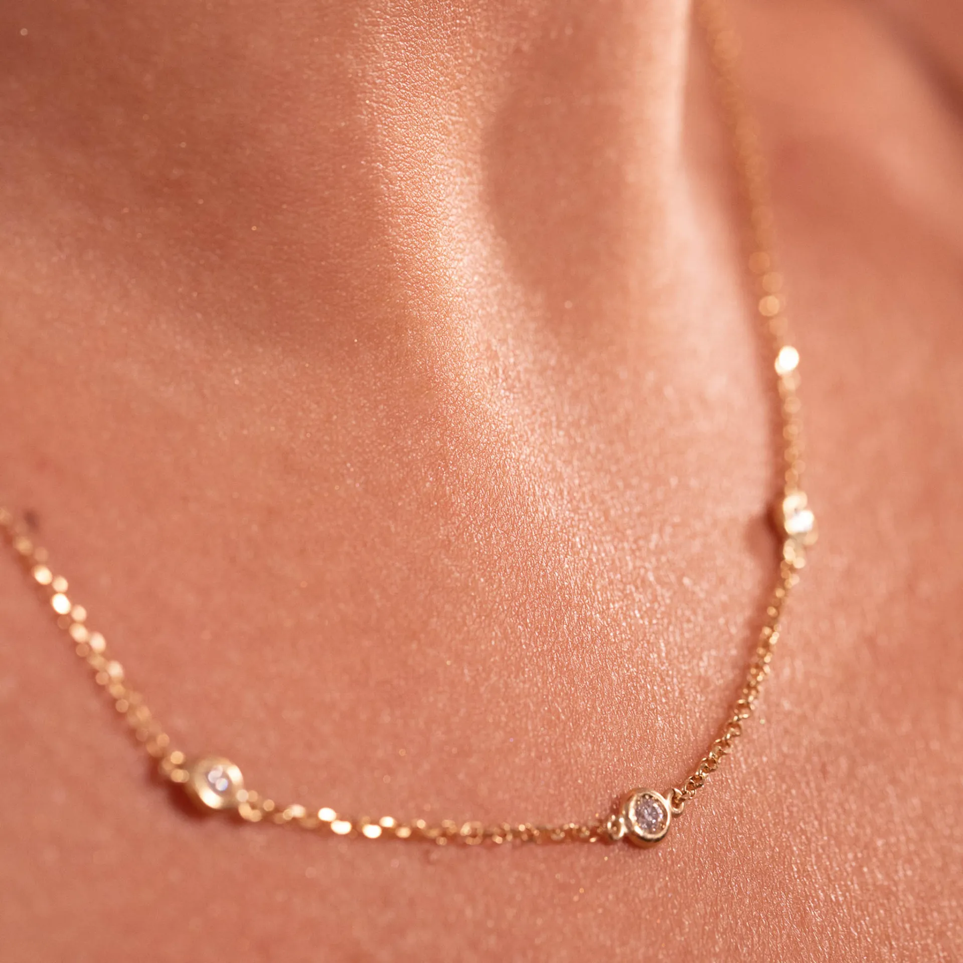 Colar Três Marias | diamantes