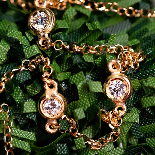 Colar Três Marias | diamantes